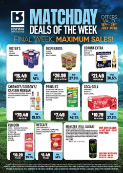 Preview of Bestway - Offers valid from 15/07/2026