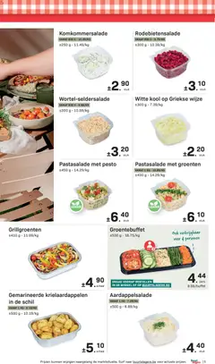 Buurtslagers folder / publicité - Voorbeeld van een folder van Buurtslagers, geldig van 24.04.2026 | Pagina: 5 | Producten: Groenten, Kool, Schaal