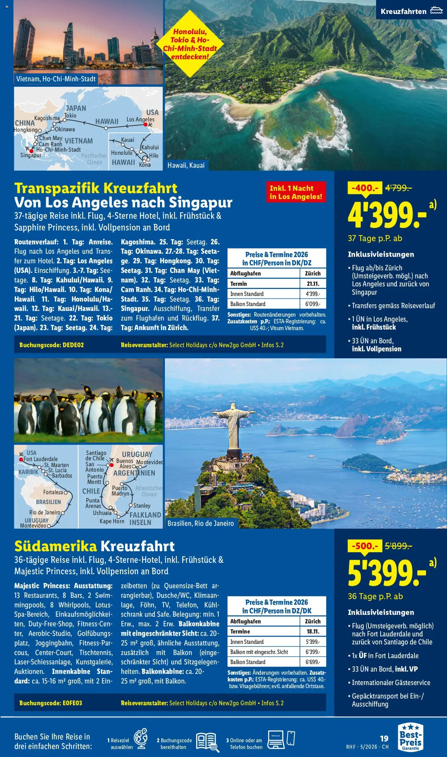 Lidl Aktionen Reisen – gültig ab 29.04.2026 | Seite: 19 | Produkte: Schrank, Telefon