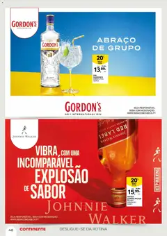 Pré-visualização GIN GORDON'S, GARRAFA: 70 CL válido de 21.04.2026 | Página: 48