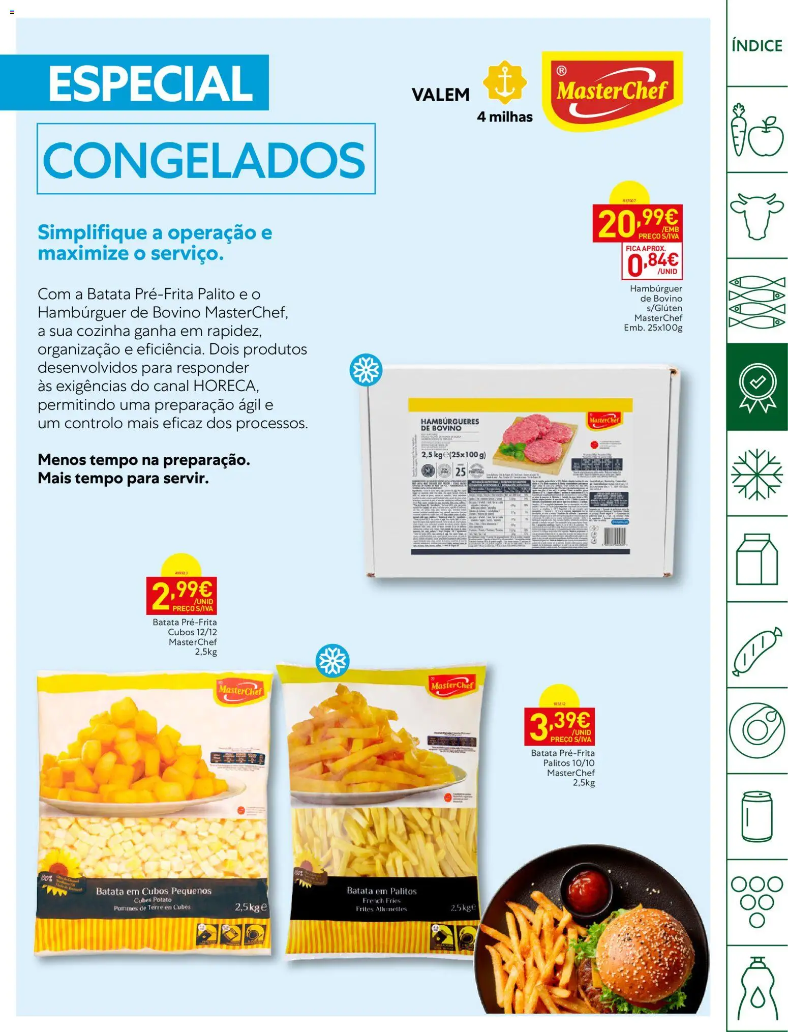 Recheio Horeca Madeira │ válido de 22/09/2026 | Página: 9 | Produtos: Batata, Hambúrguer