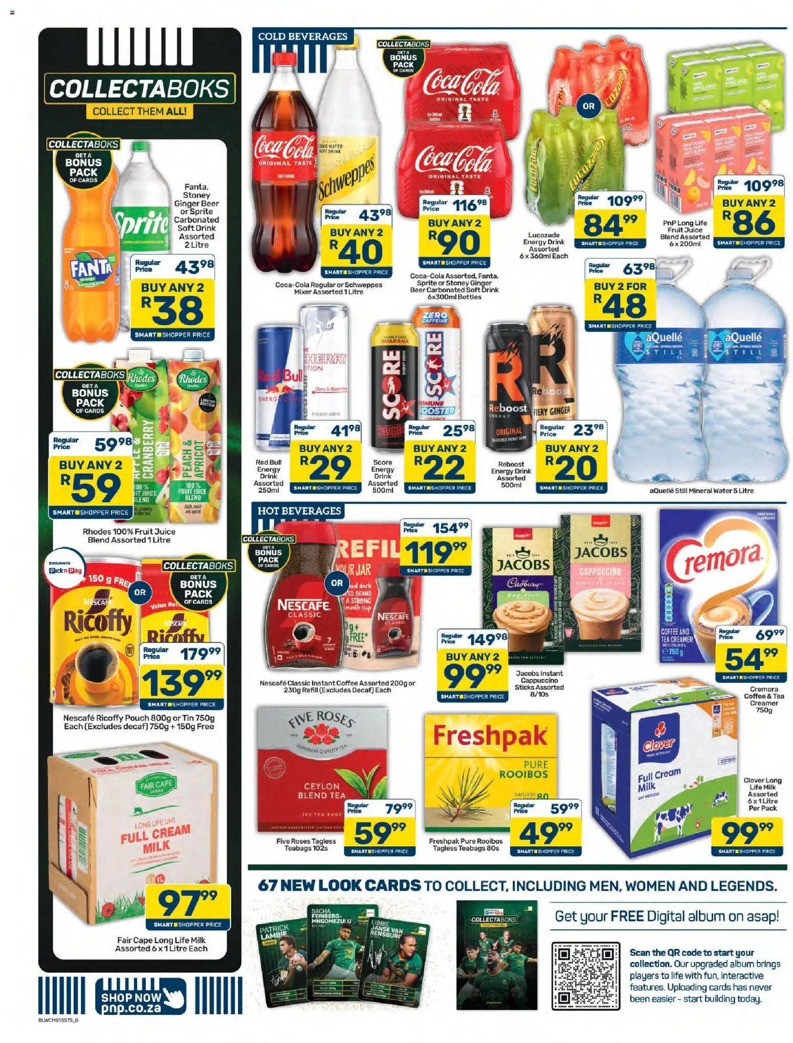 New Pick n Pay catalogue – valid from 23/10/2026 | Page: 6 | Products: Cocoa, Juice, Water, Fruit