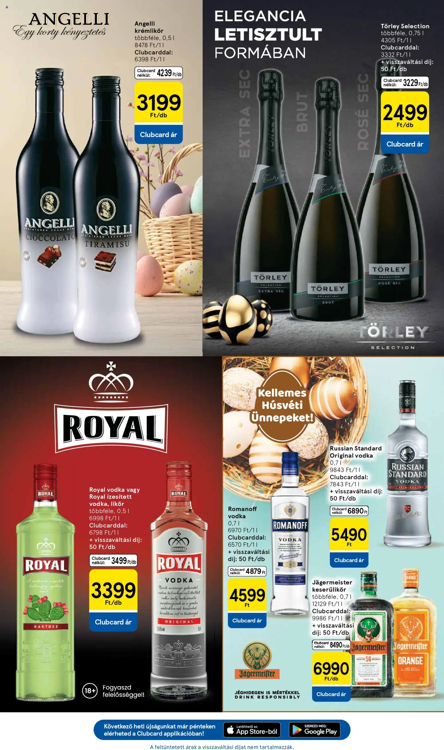 Tesco akciós ujság - amely érvényes a következő dátumtól: 2026.03.31. | Oldal: 31 | Termékek: Jägermeister, Tiramisu, Krémlikőr, Likőr