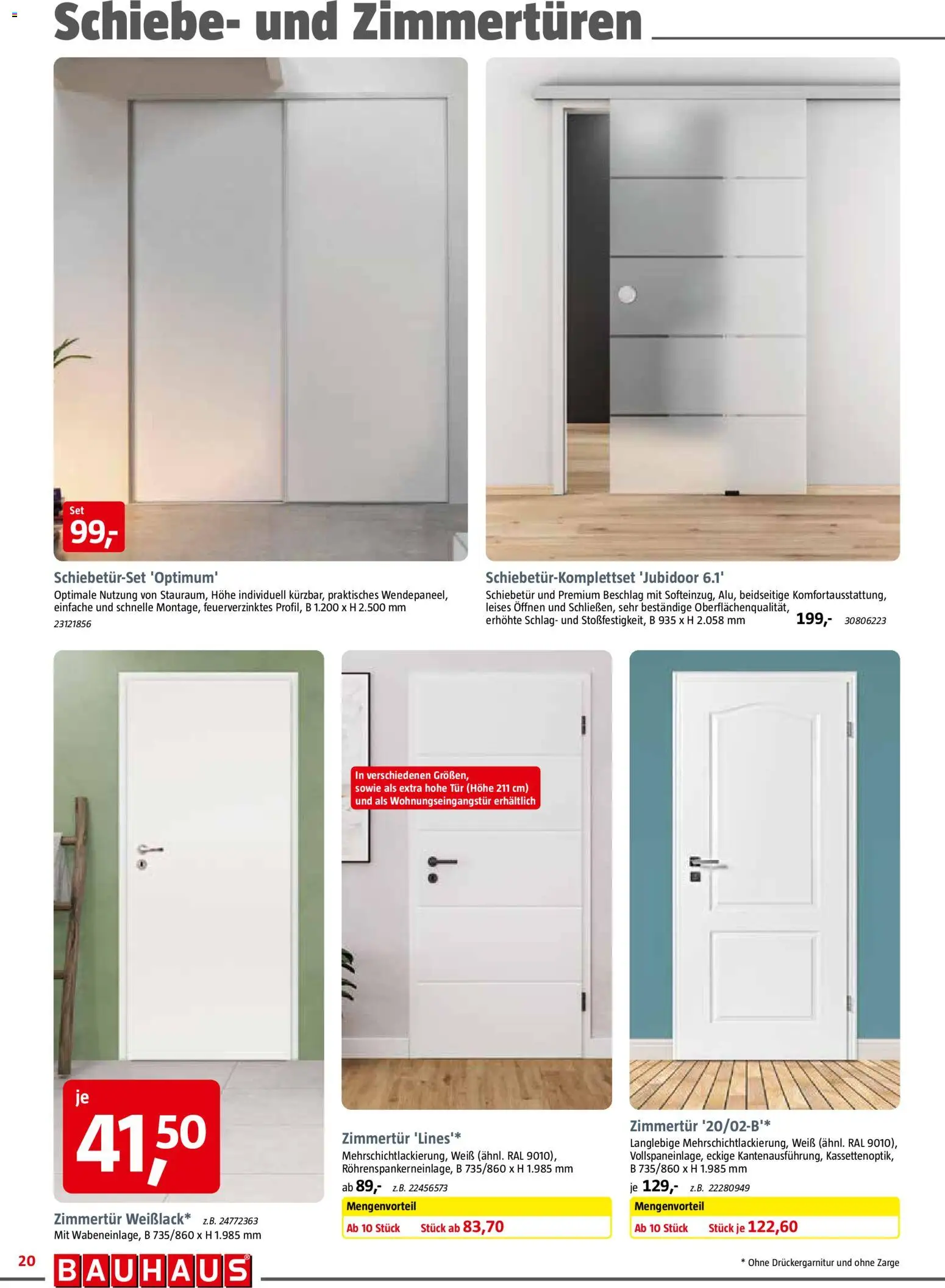 Bauhaus Prospekt – gültig ab 02.10.2026 | Seite: 20