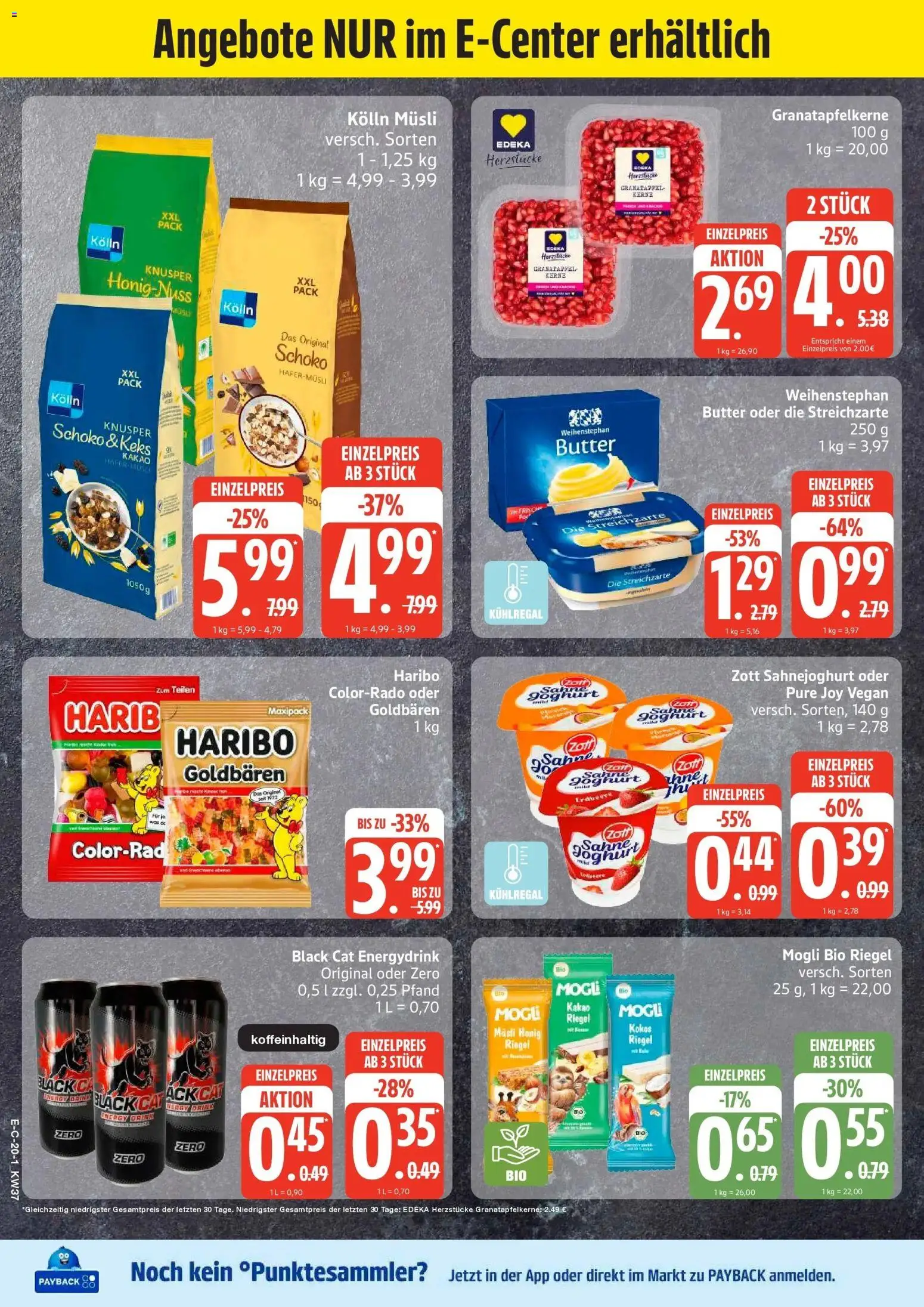 Edeka Prospekt Neuruppin (ab 07.09.2026) » Angebote Online | Seite: 25 | Produkte: Musli, Kolln, Haribo, Joghurt