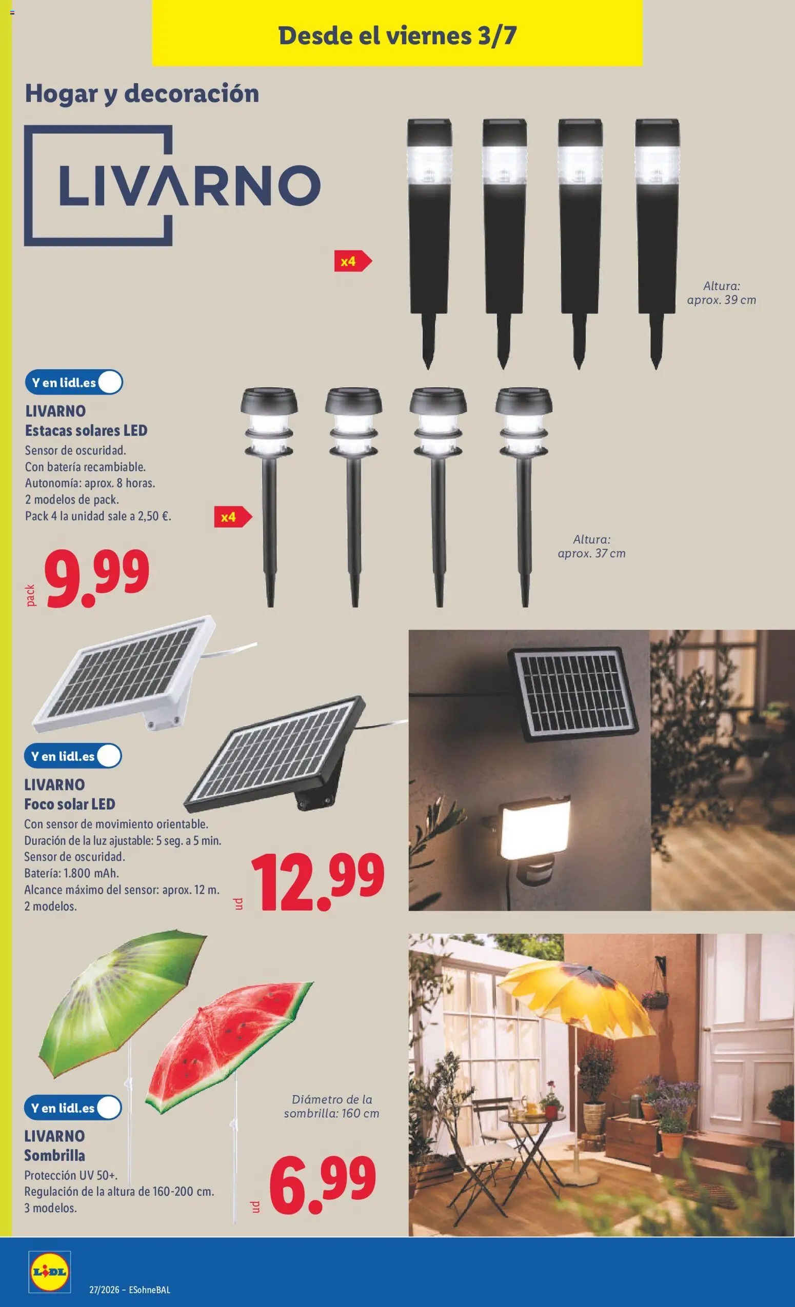 Lidl folleto de bazar │ válido desde el 29/06/2026 | Página: 28