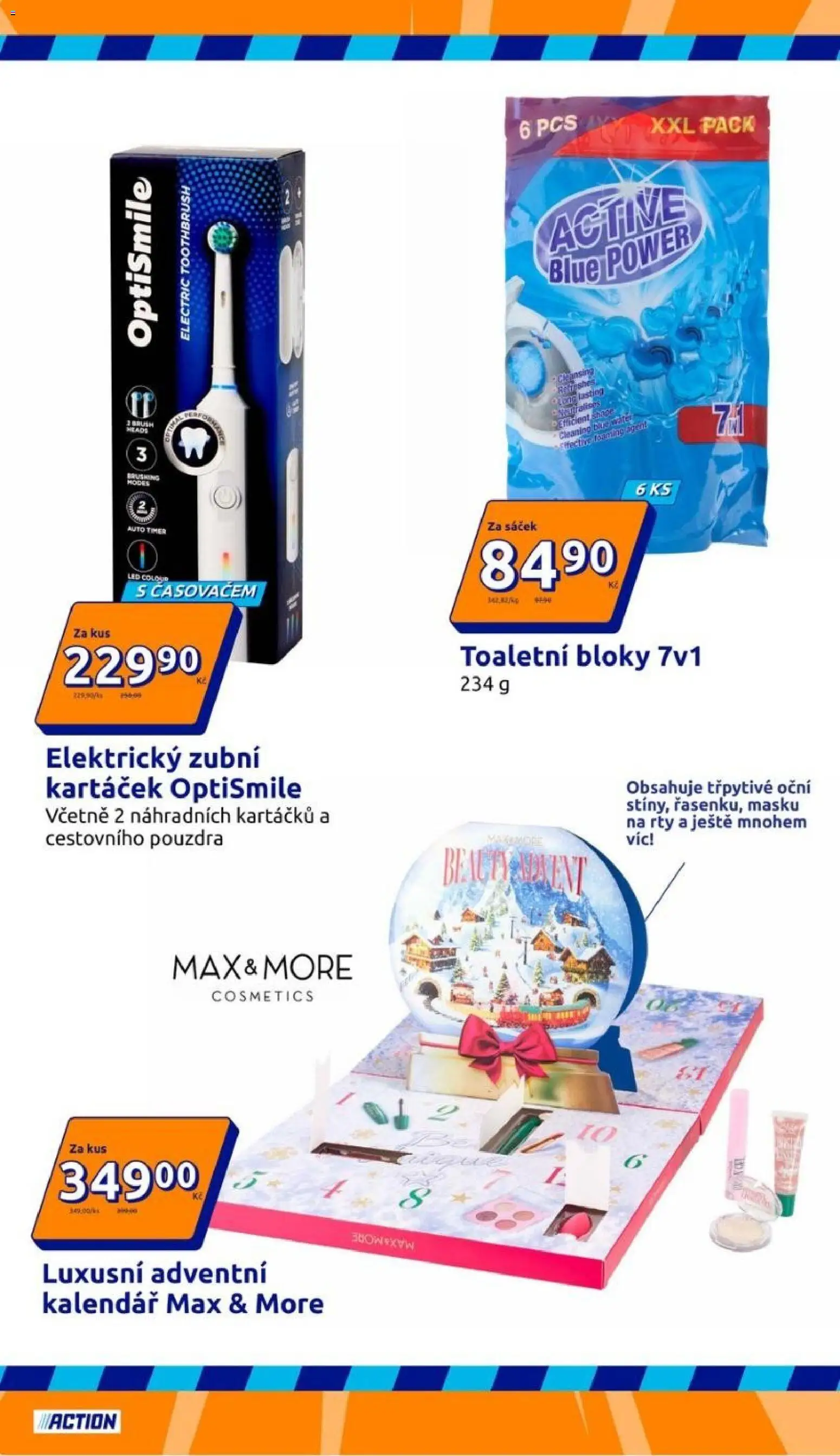 Action leták od 30.09.2026 | Strana: 22 | Produkty: Zubní kartáček, Elektrický zubní kartáček, LED, Sáček