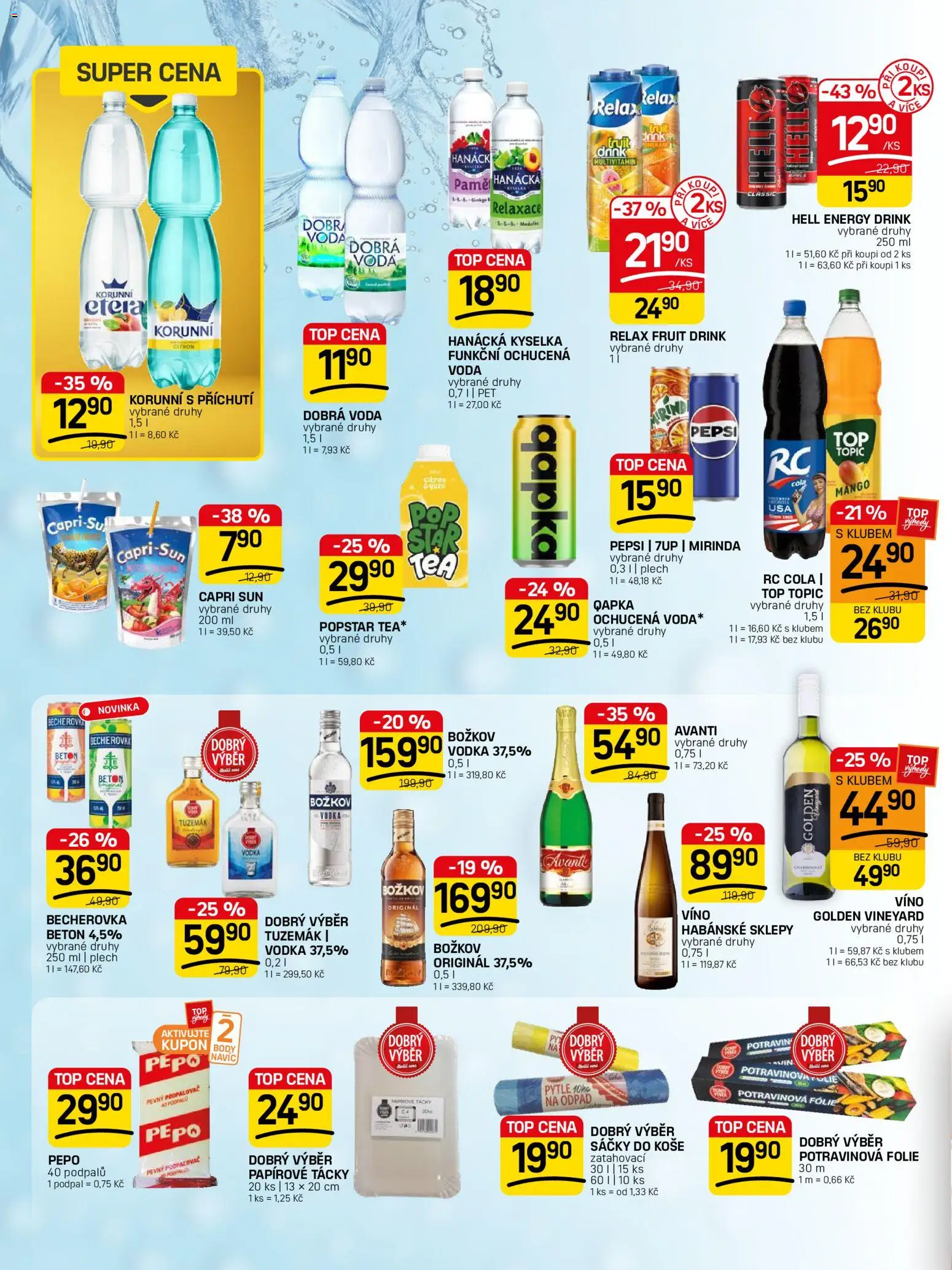 Flop leták - FlopTop od 29.07.2026 | Strana: 10 | Produkty: Mirinda, Citron, Avanti, RC Cola