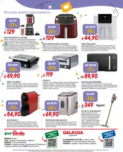 Anteprima del volantino Famila volantino Hifi valido a partire dal 28.05.2026 | Pagina: 8 | Prodotti: Spazzola, Friggitrice ad aria, Macchina da caffe, Pizza