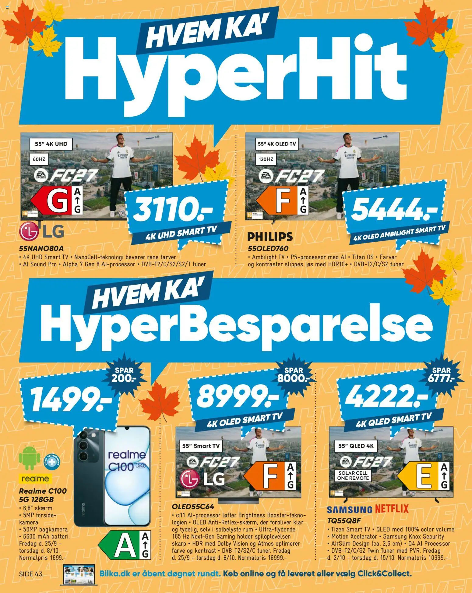 Bilka tilbudsavis – gyldig fra 02/10/2026 | Side: 2 | Produkter: Processor, Skærm, Smart TV, Kamera