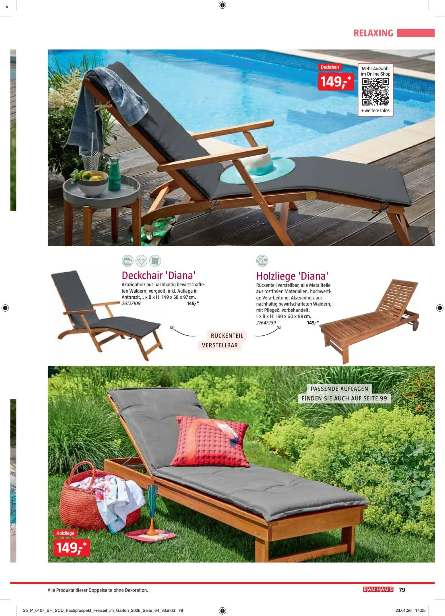 Bauhaus Freizeit im Garten gültig ab 01.05.2026 | Seite: 79
