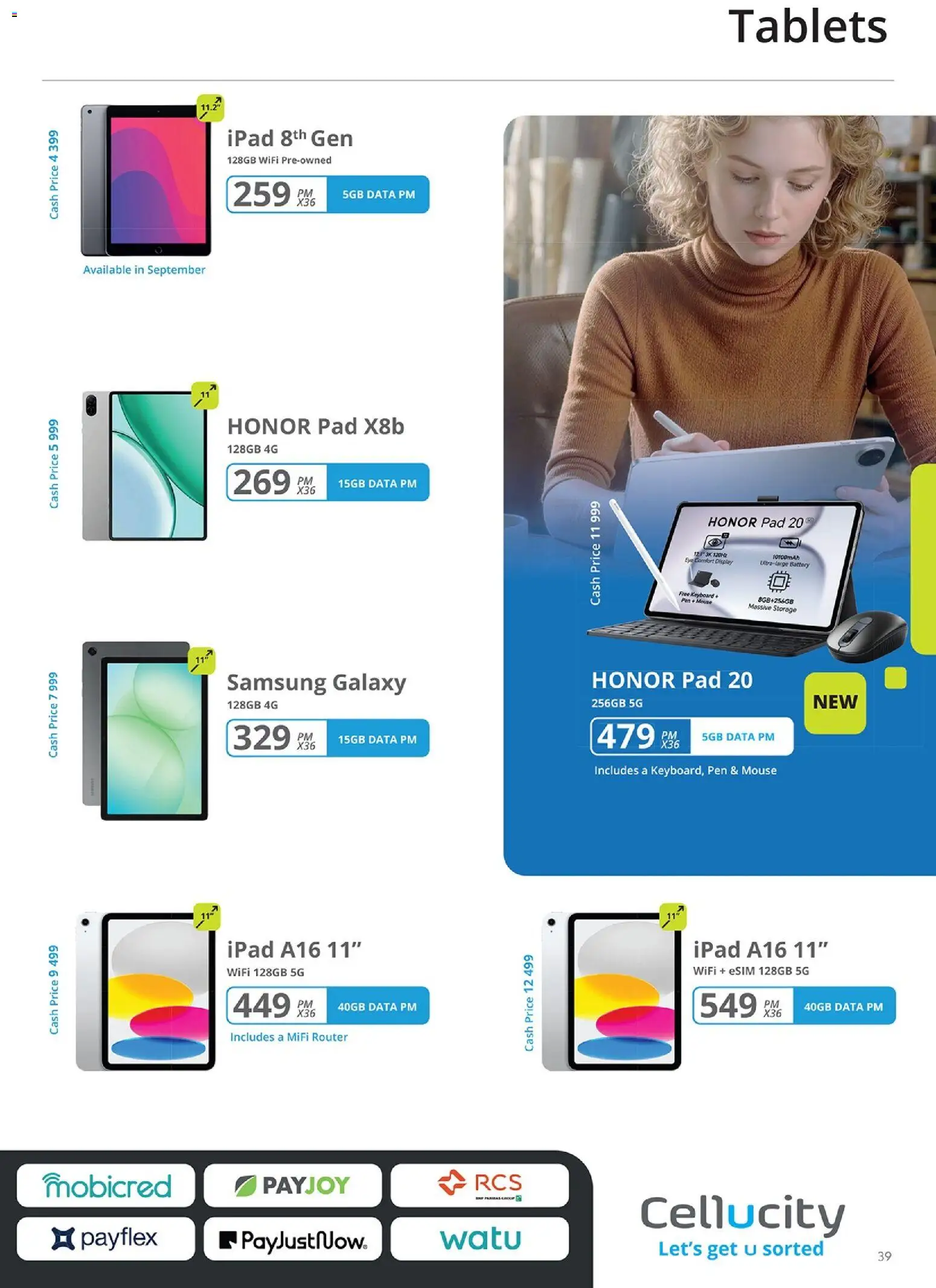 New Cellucity catalogue – valid from 08/09/2026 | Page: 39 | Products: Router, Mouse, Keyboard, Battery