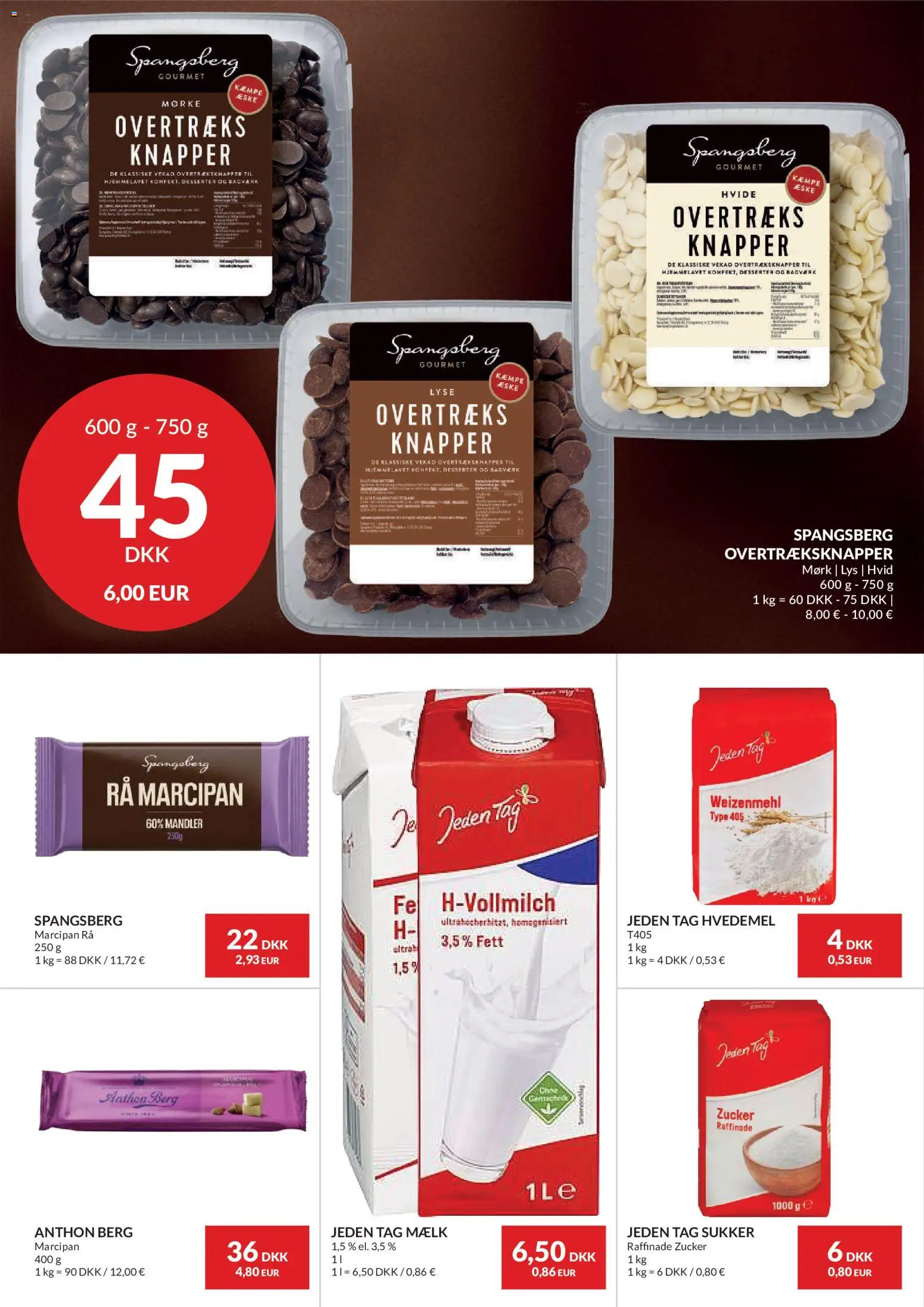 Nielsen Discount tilbudsavis – gyldig fra 01/10/2026 | Side: 8 | Produkter: Hvedemel, Mandler, Marcipan, Sukker