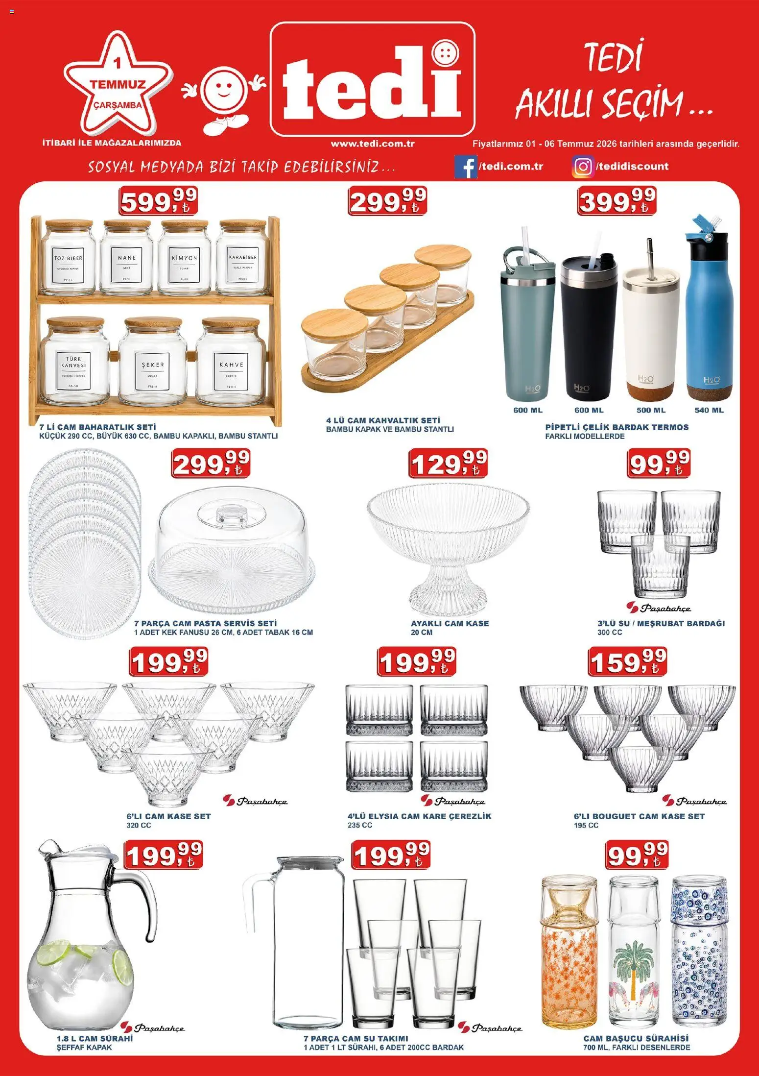 Tedi  Katalog - 01.07.2026 tarihinden itibaren geçerlidir | Sayfa: 1