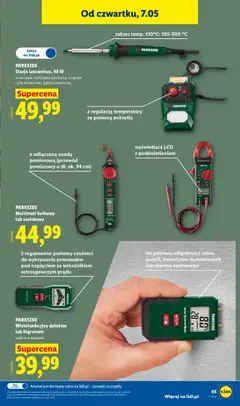 Pogląd oferty "Lidl Katalog" - ważna od 04.05.2026 | Strona: 51 | Produkty: Baterie, Gąbka