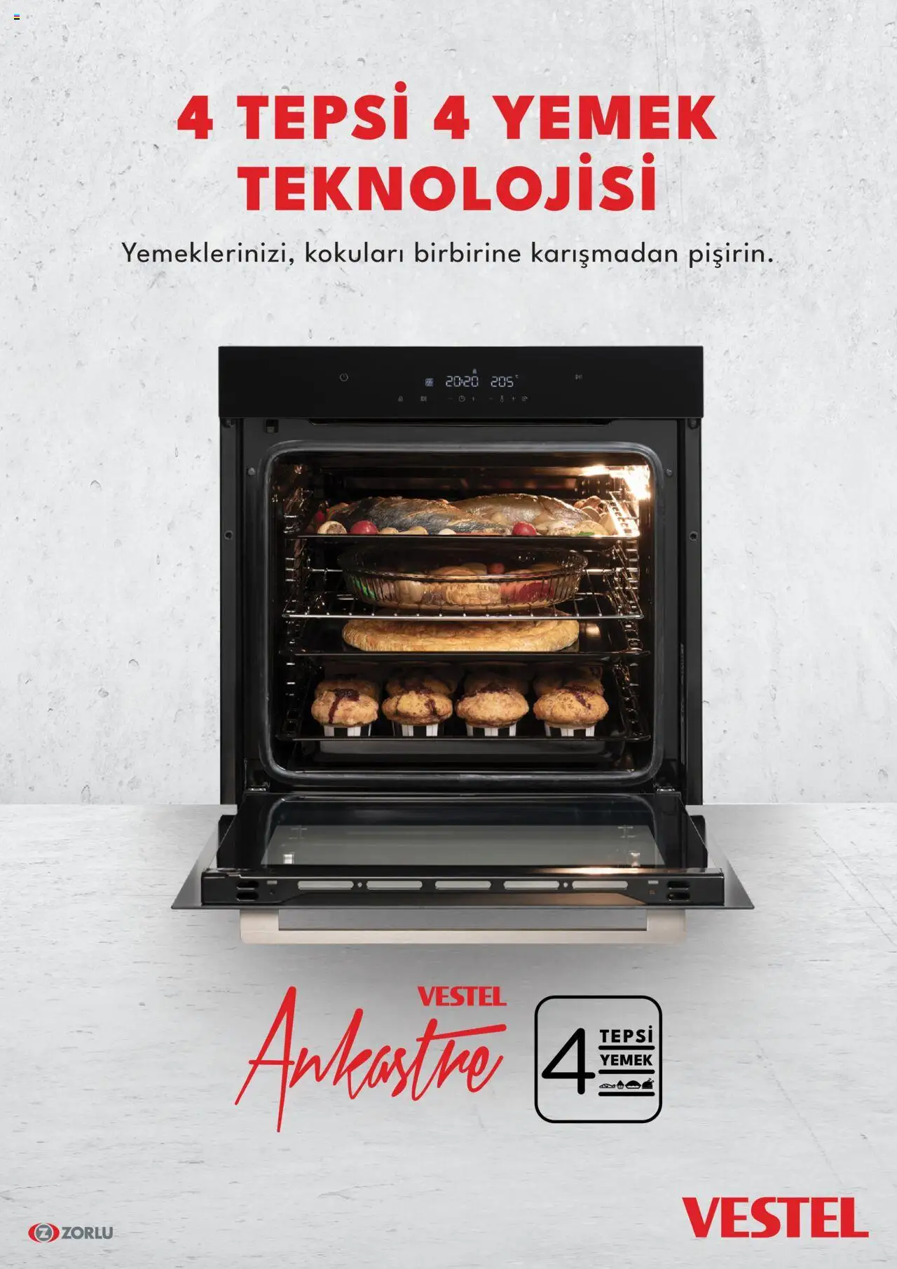 Vestel Ankastre Katalog - 03.06.2025 tarihinden itibaren geçerlidir | Sayfa: 11 | Ürünler: Tepsi