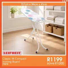 Tafelberg Furnishers specials catalogue – valid from 08/10/2026 | Page: 7 | Products: Ironing board