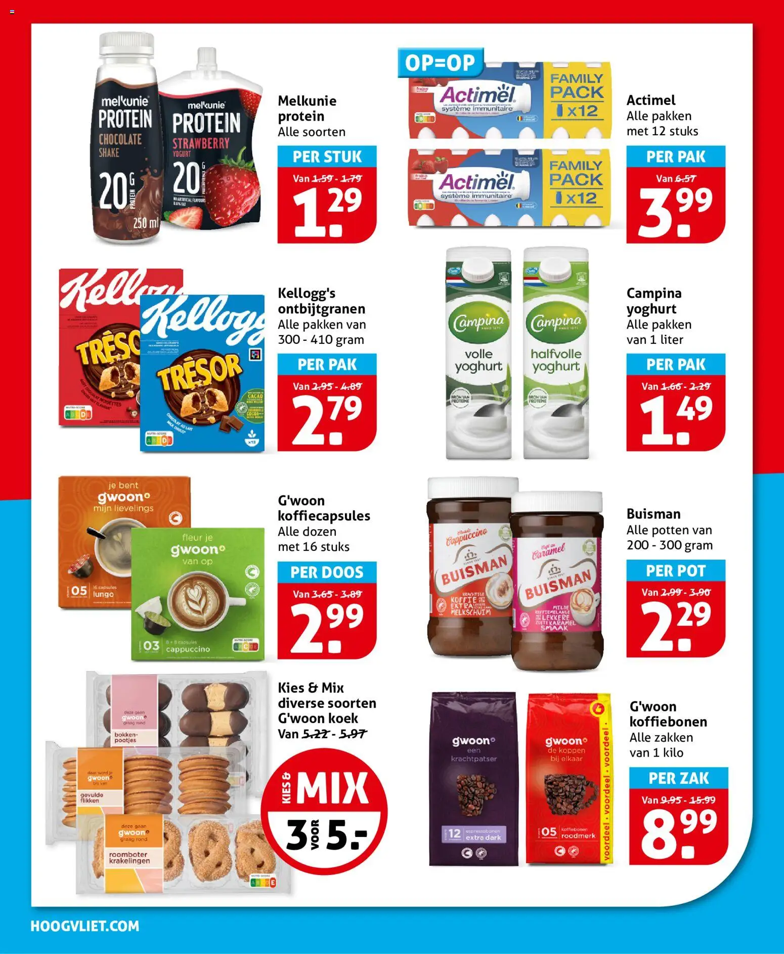 {H1} | Pagina: 14 | Producten: Yoghurt, Koffiebonen, Pot, Capsules