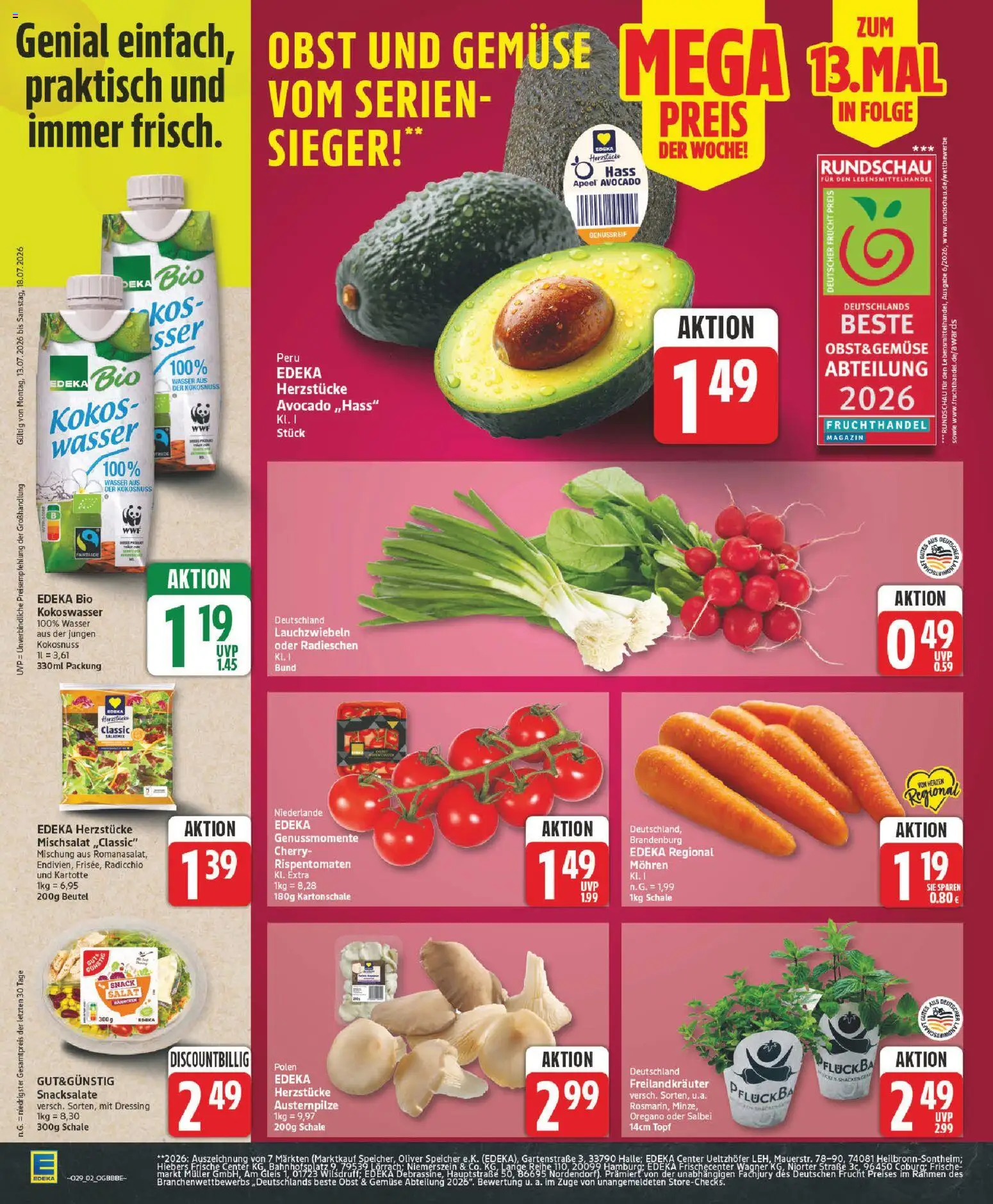 Edeka Prospekt (ab 13.07.2026) » Angebote Online — page 2