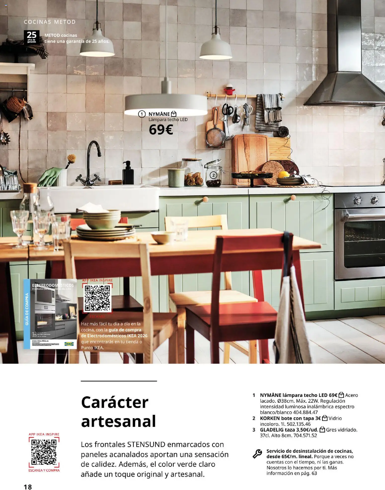 Catálogo IKEA Cocinas │ válido desde el 01.02.2026 | Página: 18 | Productos: Lámpara