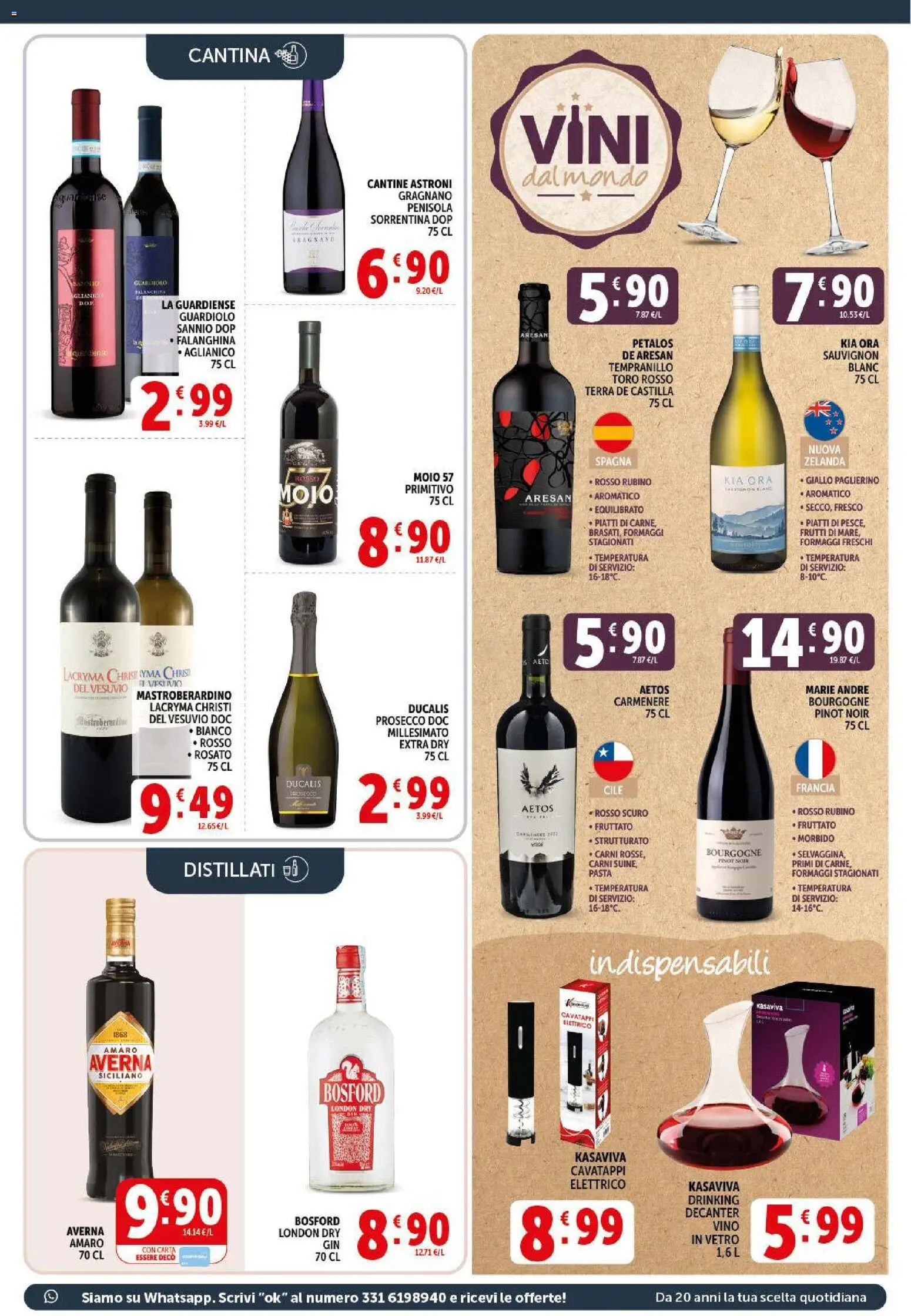 Volantino Decò del 09.04.2026 | Pagina: 17 | Prodotti: Cavatappi, Pasta, Amaro, Terra