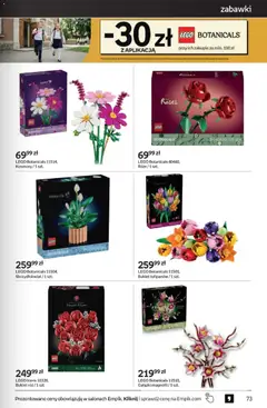 Pogląd oferty "Empik promocje" - ważna od 17.06.2026 | Strona: 73 | Produkty: Lego, Róż