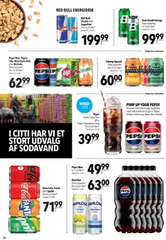 CITTI - Tilbudsavis gyldig fra 13.05.2026 | Side: 10 | Produkter: Fløde, Squash, Fanta, Pepsi Max