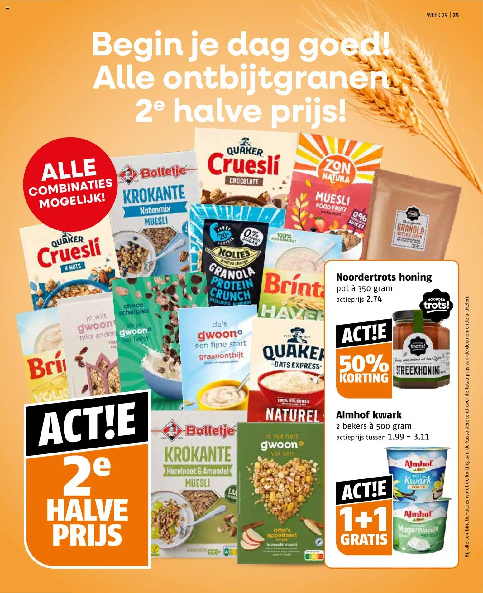 {H1} | Pagina: 25 | Producten: Pot, Noten, Kwark, Muesli