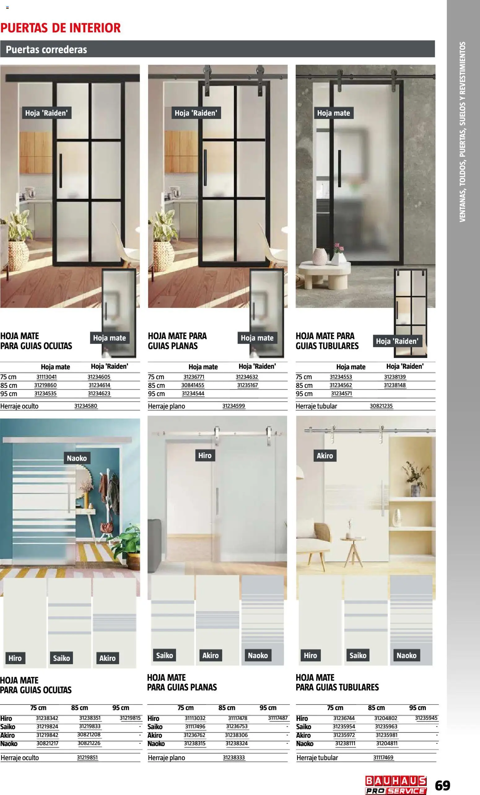 Bauhaus ProService │ válido desde el 11/05/2026 | Página: 69 | Productos: Puertas