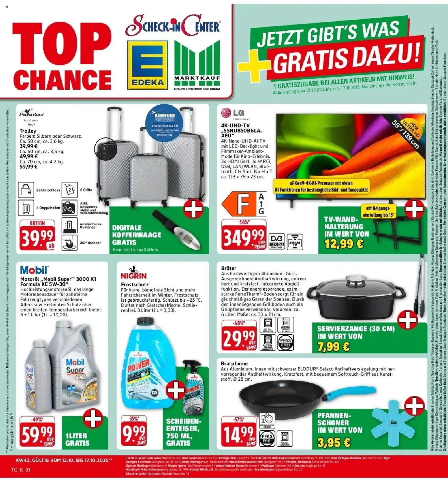 Edeka Prospekt Reutlingen (ab 12.10.2026) » Angebote Online | Seite: 60