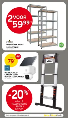 Brico Plan-it Zelf gemaakt. Slim bespaard. - Voorbeeld van een folder van Brico, geldig van 23/09/2026 | Pagina: 32 | Producten: Camera, Opbergrek