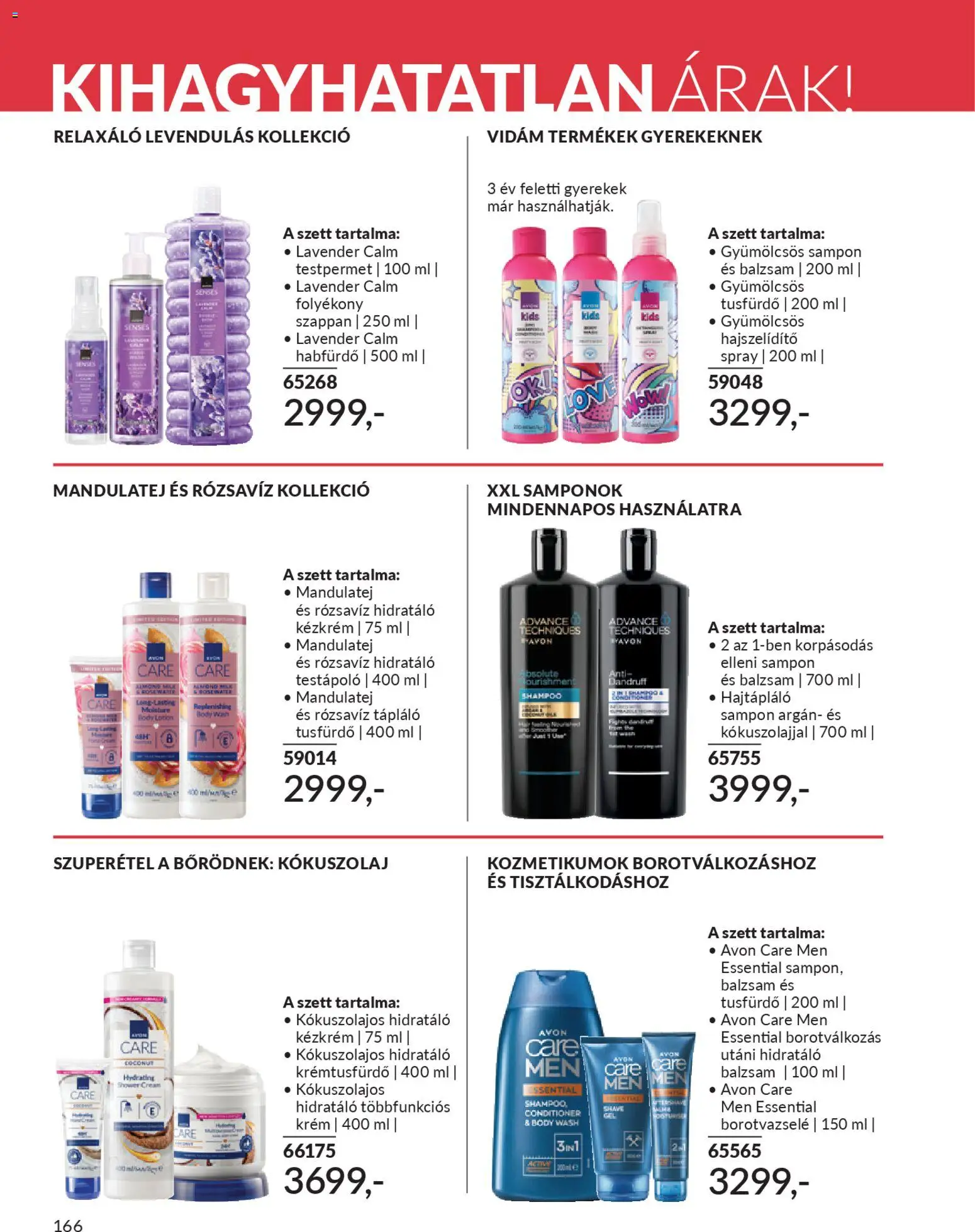 Avon akciós ujság - amely érvényes a következő dátumtól: 2026.03.01. | Oldal: 188 | Termékek: Krém, Testpermet, Mandulatej, Tusfürdő