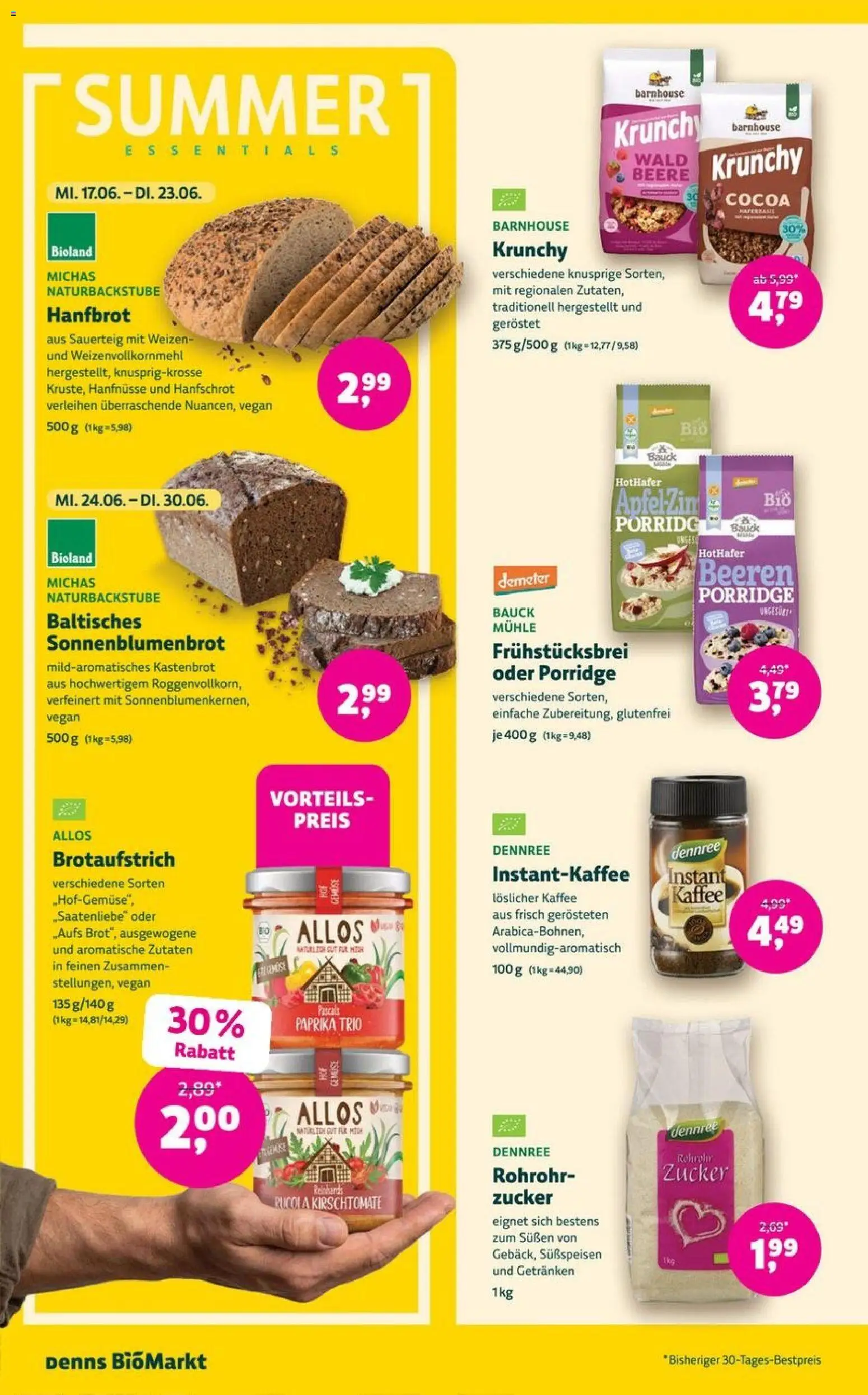 Denns BioMarkt Prospekt – gültig ab 17.06.2026 | Seite: 10