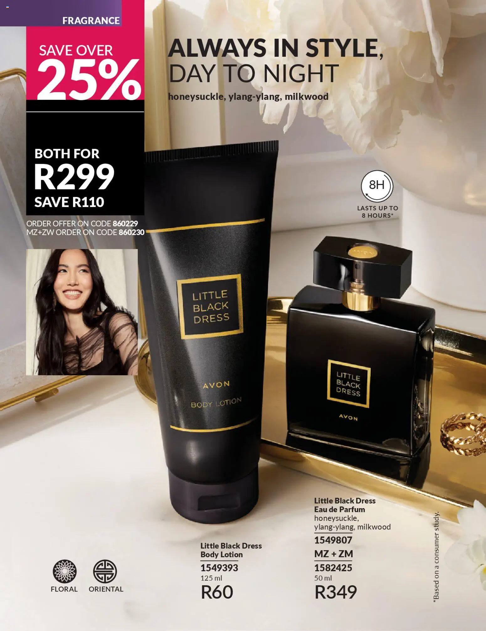 New Avon catalogue – valid from 01.04.2026 | Page: 42 | Products: Dress, Fragrance, Lotion