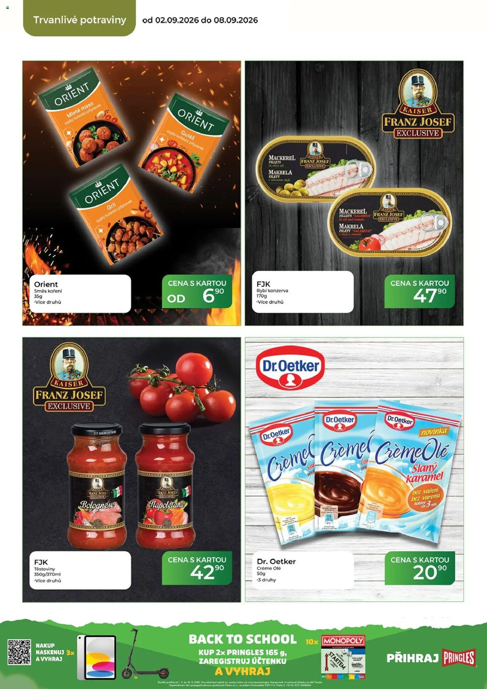 Tamda Foods leták od 02.09.2026 | Strana: 42 | Produkty: Slaný karamel, Koření, Makrela, Guláš
