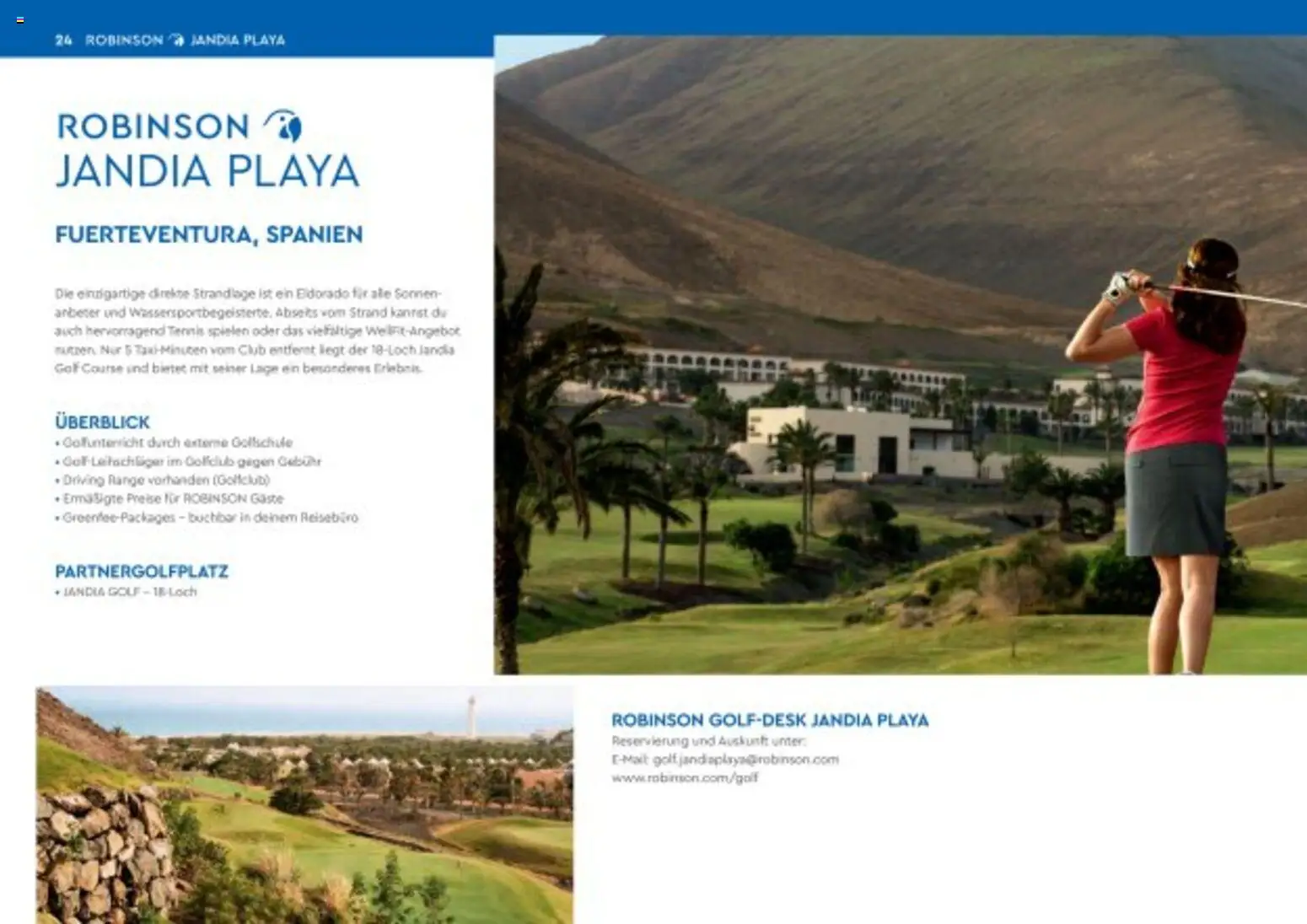 TUI Robinson Golf – gültig ab 07.08.2026 | Seite: 24