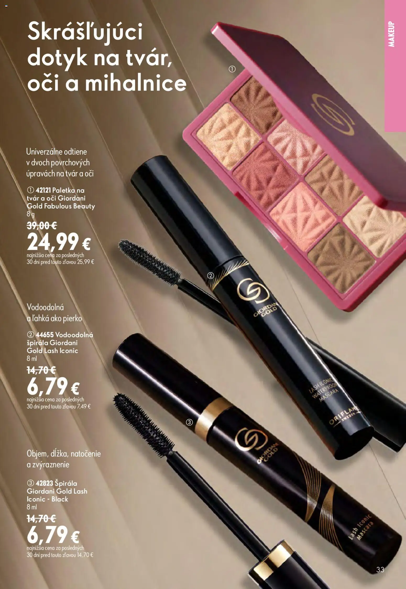 Nové Oriflame akcie – leták je platný od 08.07.2026 | Strana: 33