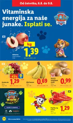 Paprika rog crvena, Paprika rog crvena - Pregled kataloga iz trgovine Lidl, vrijedi od 03.08.2026 | Stranica: 60