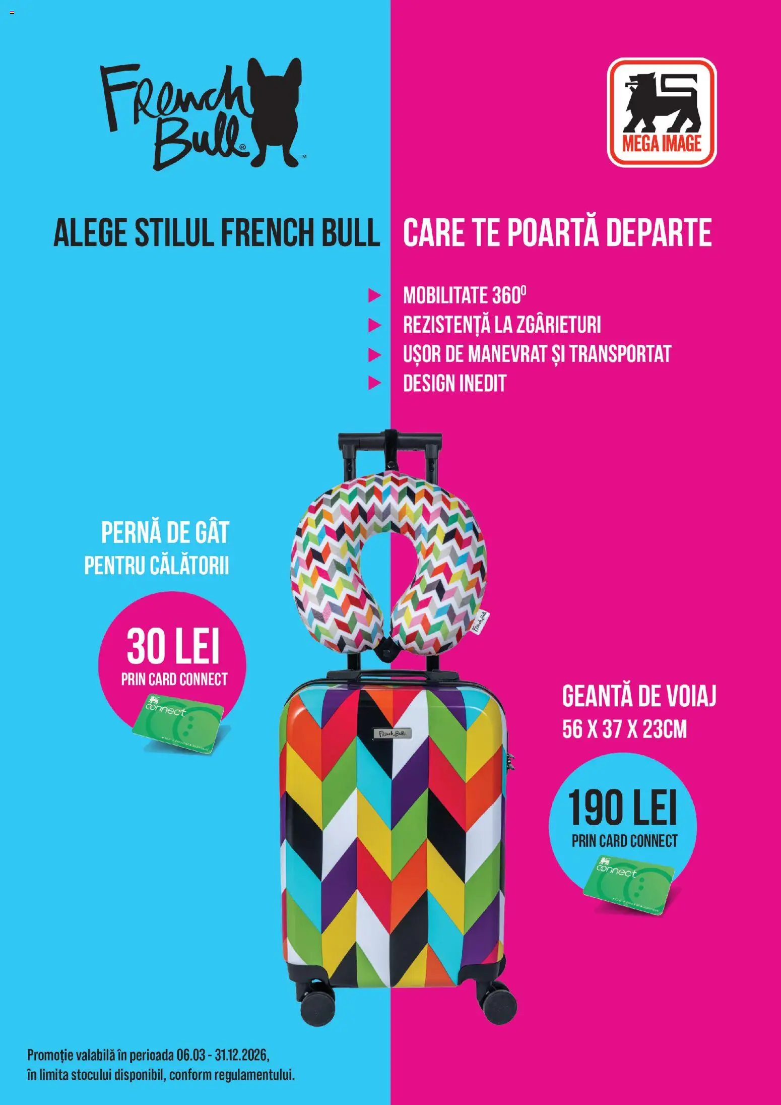 Noul catalog Mega Image – valabil de la 23.04.2026 | Pagină: 48 | Produse: Geantă de voiaj, Geantă, Pernă