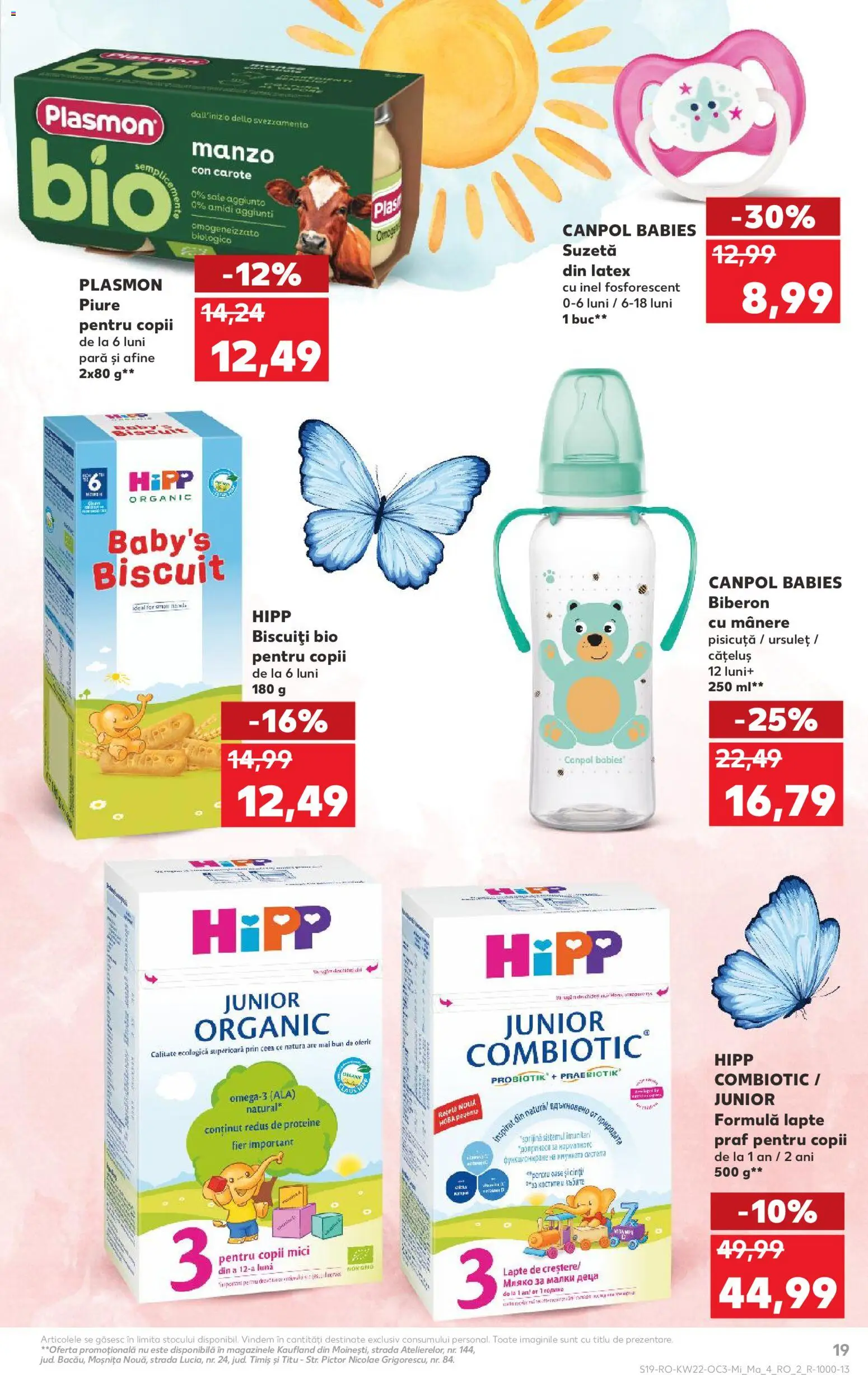 Noul catalog Kaufland – valabil de la 27.05.2026 | Pagină: 19 | Produse: Masaüstü kılıfı, Mici, Lapte, Biscuiți