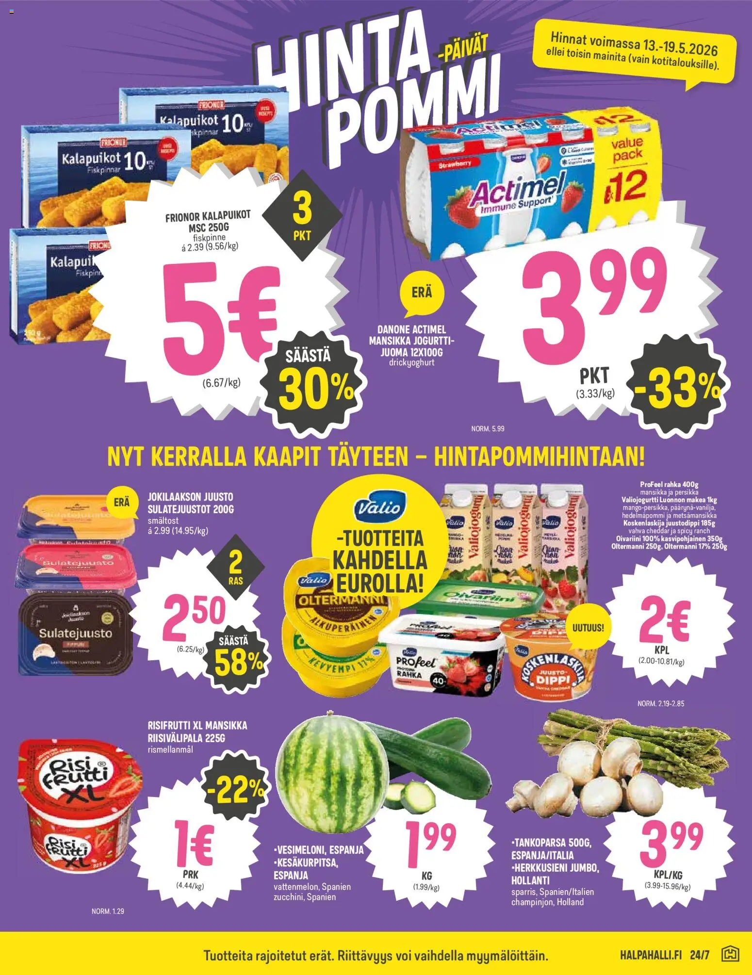 Halpa Halli tarjoukset – voimassa 13.05.2026 alkaen | Sivu: 3