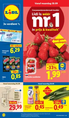 Lidl folder week 40 - Voorbeeld van een folder van Lidl, geldig van 28-09-2026