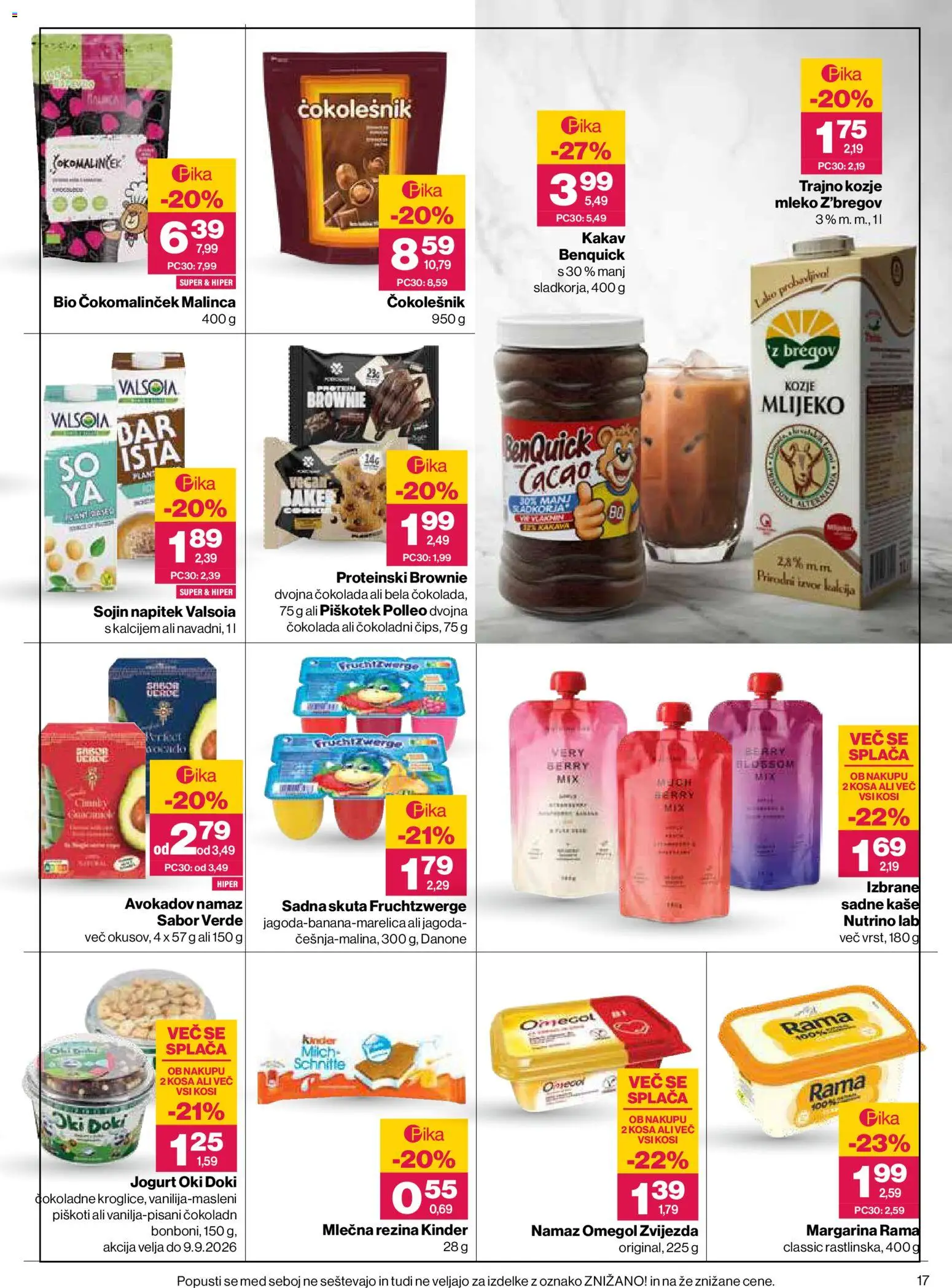 Novi Mercator katalog ponudbe – veljaven od 27.08.2026 | Stran: 17