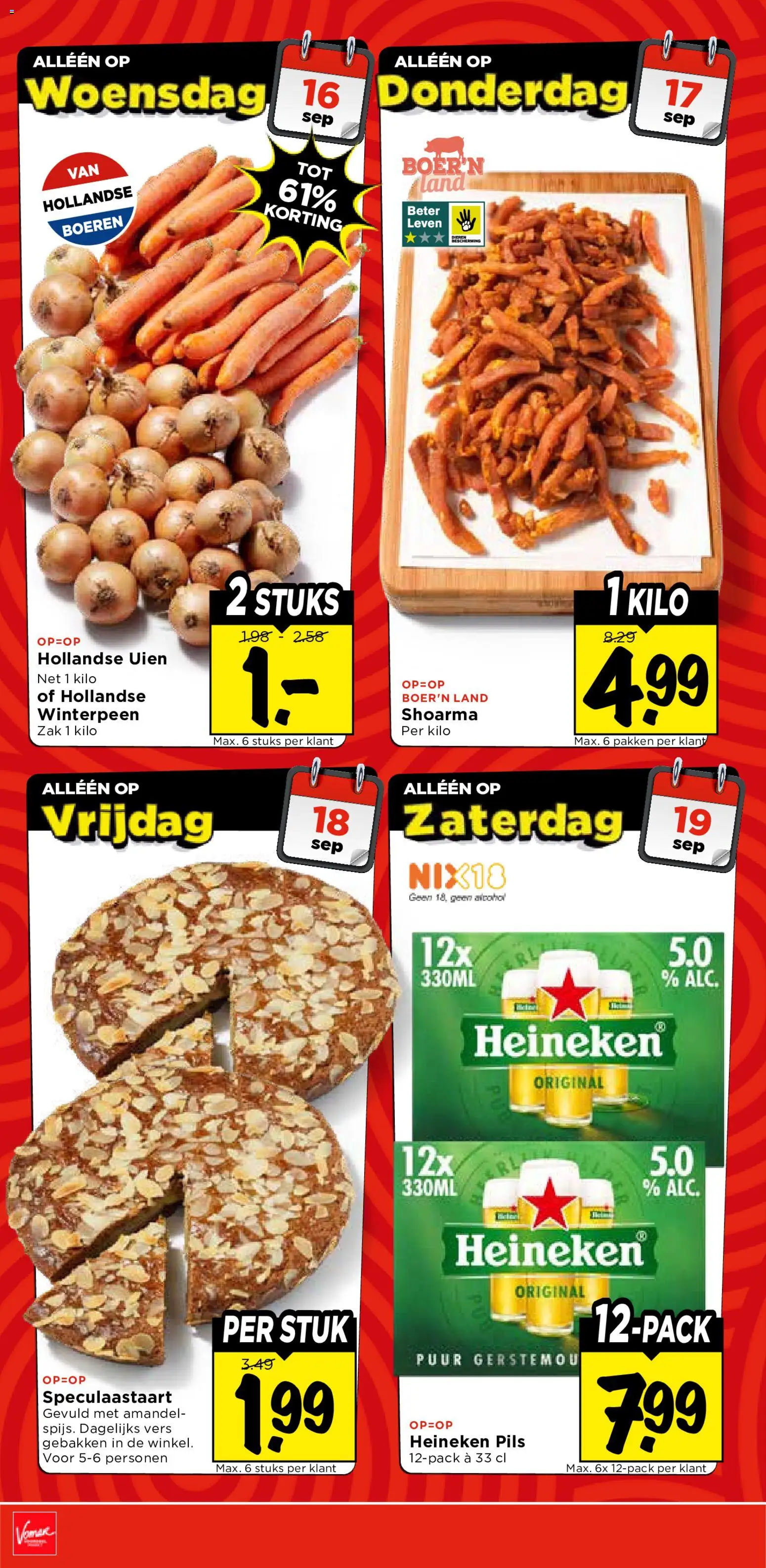 {H1} | Pagina: 3 | Producten: Heineken, Zak, Alcohol