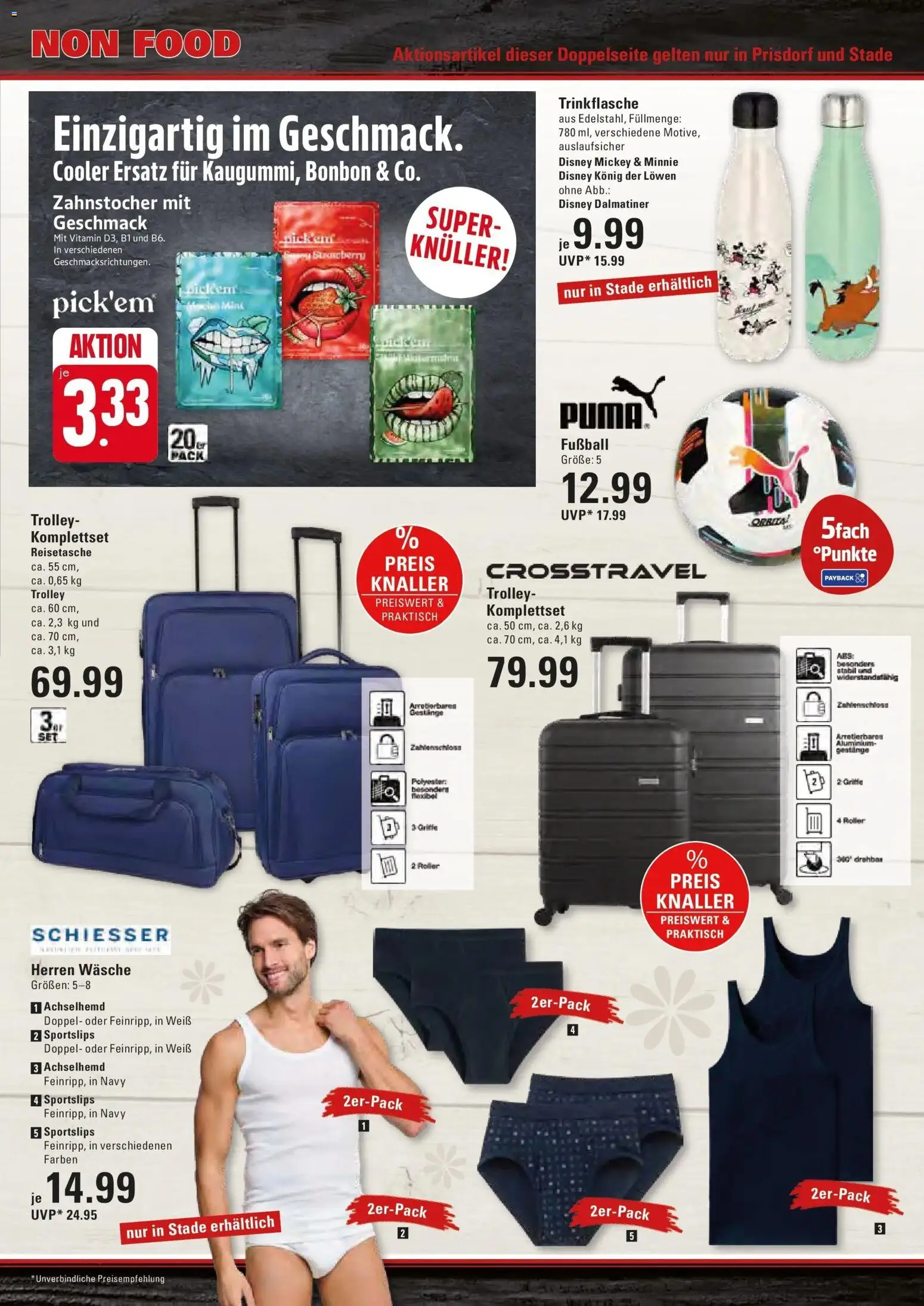 Edeka prospekt Stade	 – gültig ab 10.05.2026 | Seite: 23 | Produkte: Fußball, Reisetasche