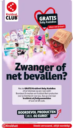Kruidvat folder - Voorbeeld van een folder van Kruidvat, geldig van 28-09-2026 | Pagina: 75 | Producten: Kaart, Luiers, Water, Shampoo
