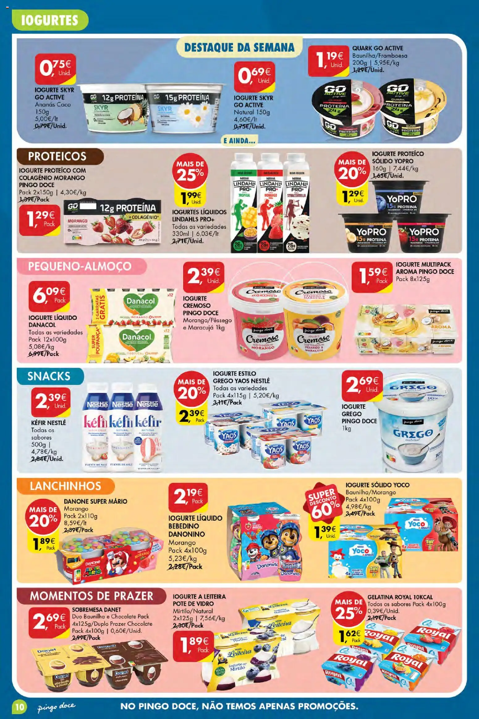 Pingo Doce Poupe Esta Semana Açores │ válido de 24/09/2026 | Página: 10 | Produtos: Sobremesa, Ananás, Kefir nestlé, Coco