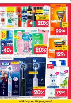 Tandkräm Oral-B 3D White Arctic Fresh och Pro Expert Professional Protection, 2x75 ml, Tandkräm Oral-B 3D White Arctic Fresh och Pro Expert Professional Protection, 2x75 ml - Förhandsvisning av reklamblad från butik Rusta aktuell från 14/09/2026 | Sida: 3 | Produkter: Schampo, Tandkräm, Caro, Rakblad