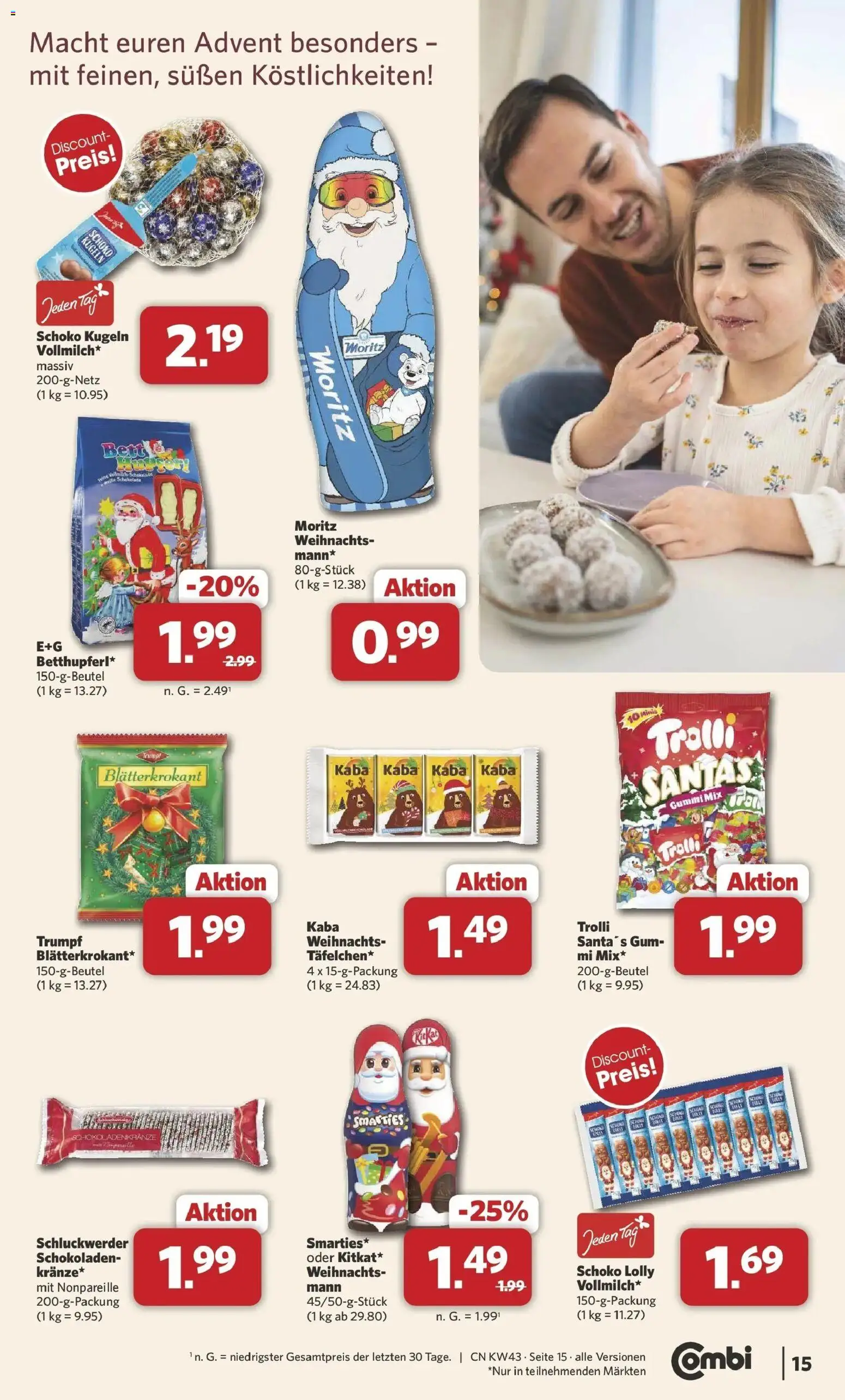 Combi Prospekt Rahden (ab 19.10.2026) zum Blättern | Seite: 15 | Produkte: Smarties