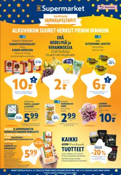 K-Supermarket-mainoslehti voimassa 06/07/2026 alkaen